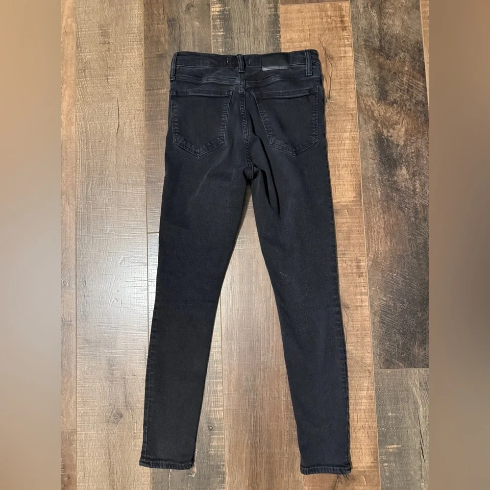 Madewell Women's Dark Charcoal‎ Skinny Jeans - Picture 5 of 6